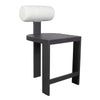 Uttermost Bolster Back White Outdoor Counter Stool UT-53045