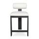 Uttermost Bolster Back White Outdoor Counter Stool UT-53045