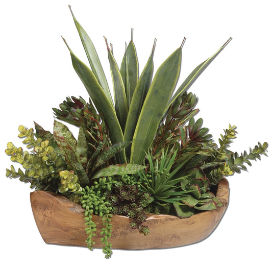 Uttermost Salar Succulents Bowl