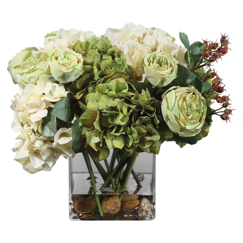 Cecily - 15 inch Hydrangea Bouquet