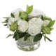 Garden Peony - Bouquet-7 Inches Tall and 10.25 Inches Wide