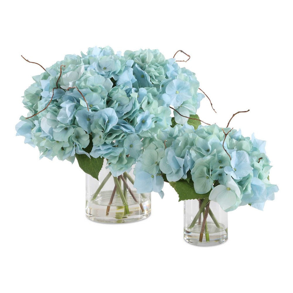 Uttermost Tranquil Blooms In Glass Vases Set/2 UT-60249