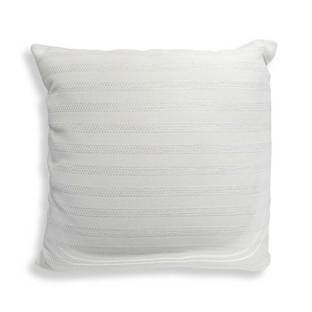 Uttermost Basket Stripe Ivory Outdoor Pillow
