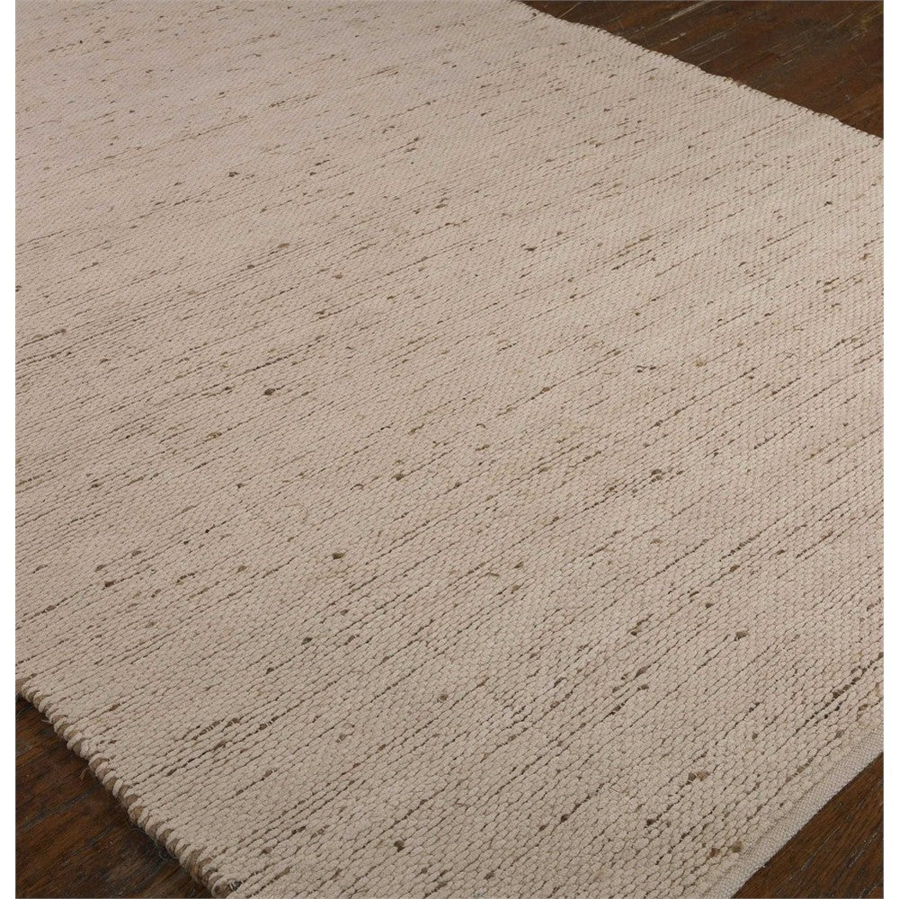 Uttermost hand woven 9 inches natural hemp and cotton chenille Rug