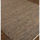 Uttermost 71001-9 Tobais Rescued Leather & Hemp Rug, 9' x 12'