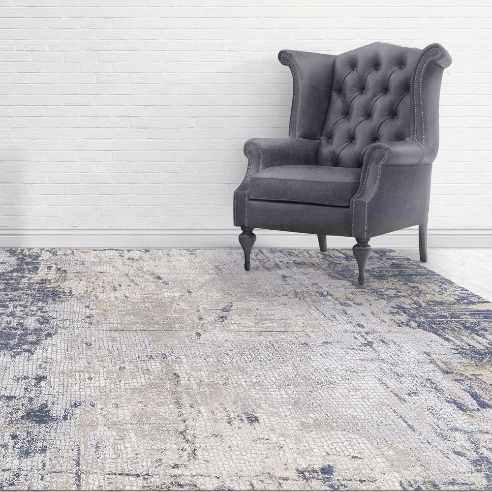 Uttermost Hamida Indigo 7 X 9 Rug By Casagear Home UT-71504-8