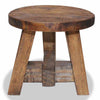 vidaXL Stool Solid Mahogany Wood