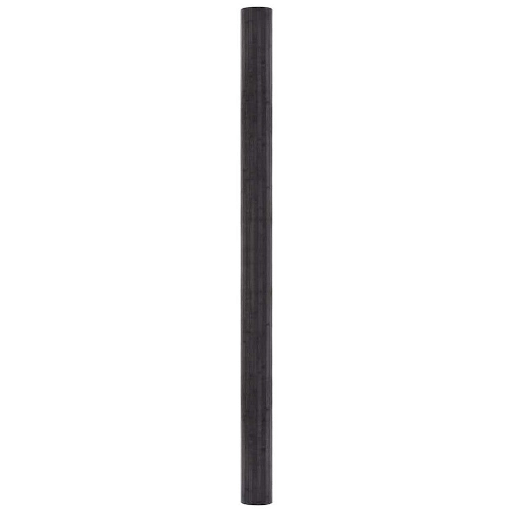 vidaXL Room Divider Bamboo Grey Width 98.4" Height 65.0