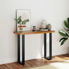 vidaXL Console Table Teak 39.4"x13.8"x29.5