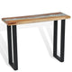 vidaXL Console Table Teak 39.4"x13.8"x29.5