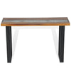 vidaXL Console Table Teak 39.4"x13.8"x29.5