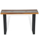 vidaXL Console Table Teak 39.4"x13.8"x29.5