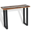 vidaXL Console Table Teak 39.4"x13.8"x29.5