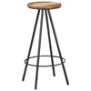 vidaXL Bar Stools 4 pcs Solid Reclaimed Wood