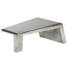 vidaXL Aviator Coffee Table Aluminum Vintage Aircraft Airman Style