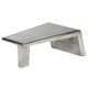 vidaXL Aviator Coffee Table Aluminum Vintage Aircraft Airman Style