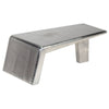 vidaXL Aviator Coffee Table Aluminum Vintage Aircraft Airman Style