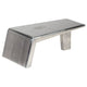 vidaXL Aviator Coffee Table Aluminum Vintage Aircraft Airman Style