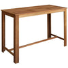 vidaXL Bar Table and Chair Set 7 Pieces Solid Acacia Wood