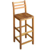 vidaXL Bar Table and Chair Set 7 Pieces Solid Acacia Wood