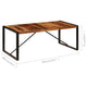 vidaXL Dining Table 78.7"x39.4"x29.5" Solid Acacia Wood