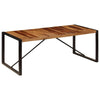 vidaXL Dining Table 78.7"x39.4"x29.5" Solid Acacia Wood