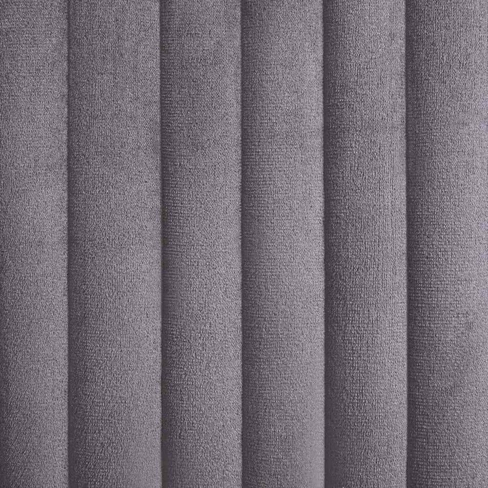 vidaXL Dining Chairs 2 pcs Gray Velvet