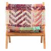 vidaXL Chindi Folding Chair Multicolours Fabric