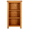vidaXL Bookcase 17.7"x8.9"x32.3" Solid Oak Wood