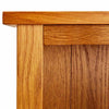 vidaXL Bookcase 17.7"x8.9"x32.3" Solid Oak Wood