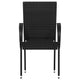 Jeff Outdoor Dining Chair with Steel Frame | Set of 4 | Black Rattan