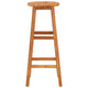 vidaXL Bar Stools 4 pcs Solid Acacia Wood