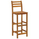 vidaXL Bar Stools 6 pcs Solid Wood Acacia