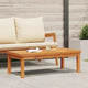 vidaXL Coffee Table 39.4"x19.7"x13" Solid Acacia Wood
