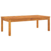 vidaXL Coffee Table 39.4"x19.7"x13" Solid Acacia Wood