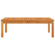 vidaXL Coffee Table 39.4"x19.7"x13" Solid Acacia Wood