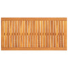 vidaXL Coffee Table 39.4"x19.7"x13" Solid Acacia Wood