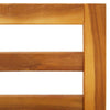 Dylan Outdoor Modular Corner Chair| Cream Fabric | Brown Acacia Wood 28"