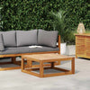 vidaXL Coffee Table 26.7"x26.7"x11.4" Solid Acacia Wood
