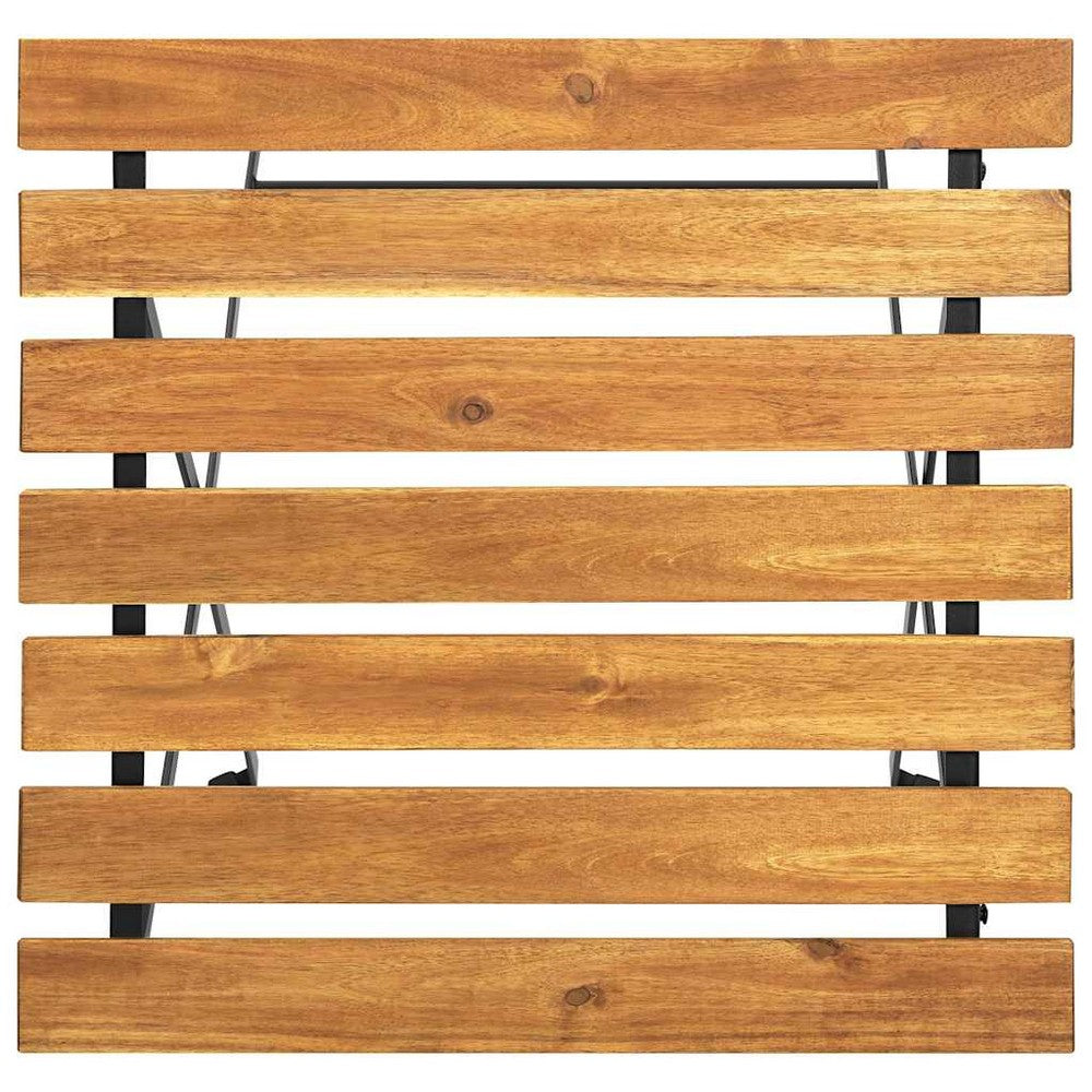 vidaXL Bistro Table 21.7"x21.3"x28" Solid Acacia Wood