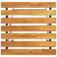 vidaXL Bistro Table 21.7"x21.3"x28" Solid Acacia Wood