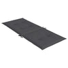 Amber Outdoor High Back Chair Cushions | Set of 6 | Anthracite Gray Polyester