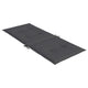 Amber Outdoor High Back Chair Cushions | Set of 6 | Anthracite Gray Polyester