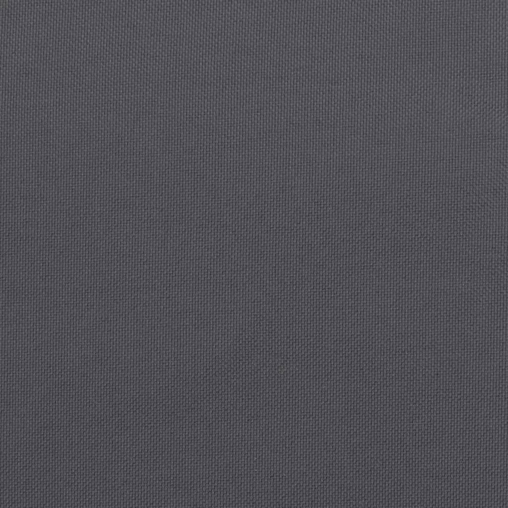 Amber Outdoor High Back Chair Cushions | Set of 6 | Anthracite Gray Polyester