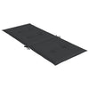 Amber Outdoor high back Chair Cushions | Set of 6 | Black Polyester