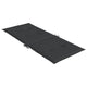 Amber Outdoor high back Chair Cushions | Set of 6 | Black Polyester
