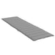 Sally Outdoor Sun-Lounger Cushion | Non-Slip Design | Gray Oxford Fabric