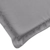 Sally Outdoor Sun-Lounger Cushion | Non-Slip Design | Gray Oxford Fabric