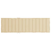 Sally Patio Sun-Lounger Cushion | Non-Slip Design | Beige Oxford Fabric