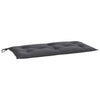 Kyra Garden Bench Cushion | Non-Slip Design | Anthracite Gray Oxford Fabric